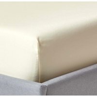 1000 Thread Count Egyptian Cotton Extra Deep Fitted Sheet - Cream / Single - image 1