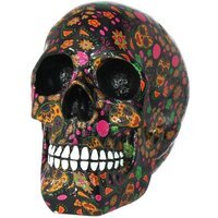 Viva Day of the Dead Print Skull - 19cm