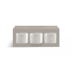 Set of 3 Scented Candle Gift Boxed Set  - Cream - thumbnail 2
