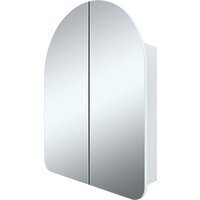 Mayfair Arch Mirror Cabinet - White