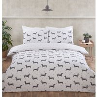 Dexter The Dachshund Duvet Set - King size