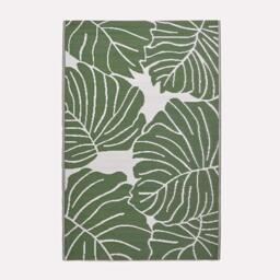 Homescapes Outdoor Rug Luxury Waterproof Reversible, Green Ada Botanical - Green / 240cm - thumbnail 2