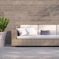 Lonely Tree New Sig Outdoor Cushion - Purple / 60cm