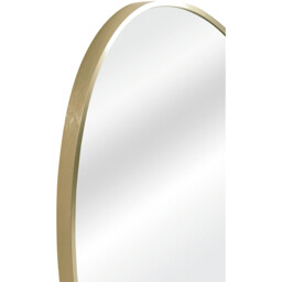 Gold Framed Organic Wall Mirror - Gold - thumbnail 2