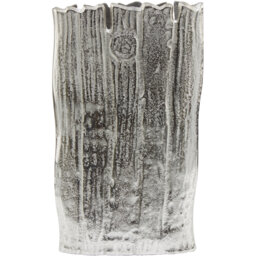 Caila Large Textured  Ombre Glass Vase - Cast Aluminium 100% - thumbnail 4