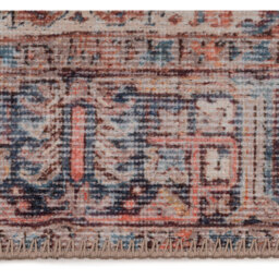 Terracotta Traditional Washable Area Rug - Terra / 230 x 160cm - thumbnail 2