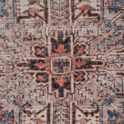 Terracotta Traditional Washable Area Rug - Terra / 230 x 160cm - thumbnail 5
