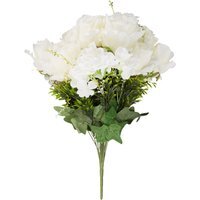 Rose Hydrangea Flower Bunch - White - image 1