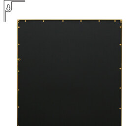 Genestra Outdoor Garden Wall Mirror - Gold / 120cm - thumbnail 5