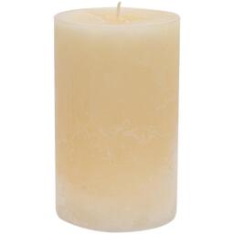 Round Vanilla Pillar Candle Cream - Natural / 110hr - thumbnail 2