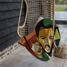 Cubism Art Style, Politician Blanket - Orange - thumbnail 4