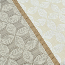 Luxury Jacquard Geometric Duvet Cover and Pillowcase Set - Latte / King - thumbnail 2