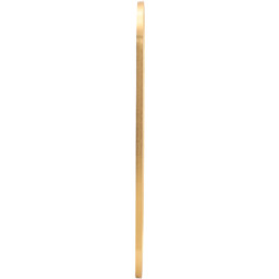 Oval Metal Frame Wall Mounted Full Length Mirror - Gold - thumbnail 4