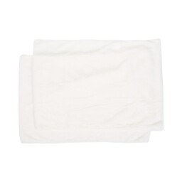 Pack of 2 Teddy Fleece Pillowcases - White - thumbnail 3