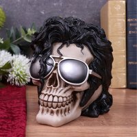 Bad Michael Jackson King of Pop Inspired Skull Ornament - 16.5cm - image 1