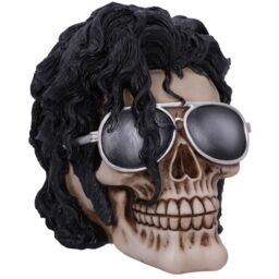 Bad Michael Jackson King of Pop Inspired Skull Ornament - 16.5cm - thumbnail 2