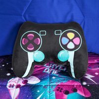 Game Control Shaped Scatter Cushion - Black - image 1