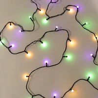 Multicolour Outdoor Curtain Light - Multicolour