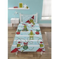 The Grinch It's That Time Again Duvet Cover Set - Multi / Single - thumbnail 1