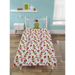 The Grinch It's That Time Again Duvet Cover Set - Multi / Single - thumbnail 2