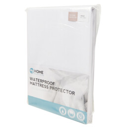 My Home Waterproof Mattress Protector - White / Single - thumbnail 2