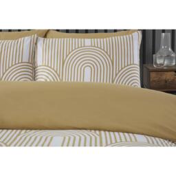 Arches Duvet Cover Set - Ochre / Single - thumbnail 2