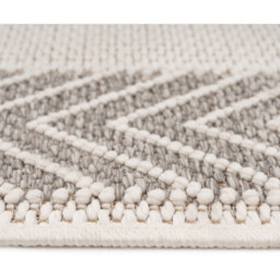 Tribal Pattern Area Rug - Cream / 60cm x 240cm - thumbnail 4