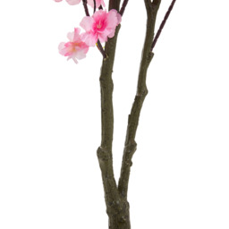 Potted Artificial Cherry Blossom Tree - Pink - thumbnail 4