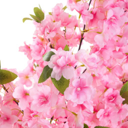 Potted Artificial Cherry Blossom Tree - Pink - thumbnail 3