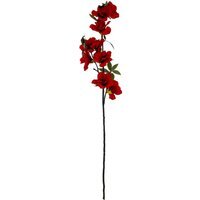 Set of 3 Crimson Bloom Red Artificial Flower Sprays - Red