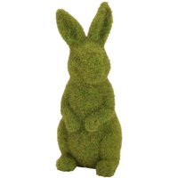 Easter Outdoor Grass Bunny Statue - Green - image 1
