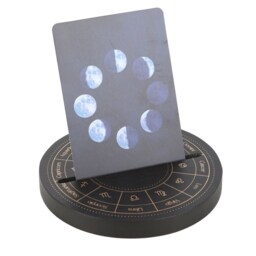 Astrology Wheel Tarot Card Stand For Daily Readings - Black - thumbnail 4