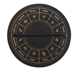 Astrology Wheel Tarot Card Stand For Daily Readings - Black - thumbnail 2