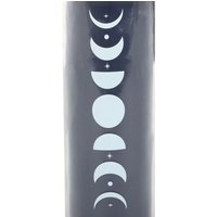 Blue Moon Phase Fig Vanilla Scented Glass Candle Burn Time - Blue