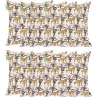 Printed Outdoor Scatter Cushion for Garden Furniture - Jungle Leopard / 6 / Jungle Leopard - thumbnail 1