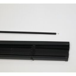 25mm PVC Venetian Blinds Windows Easy Fit - Black / 60 x 160 - thumbnail 3