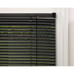 25mm PVC Venetian Blinds Windows Easy Fit - Black / 60 x 160 - thumbnail 5