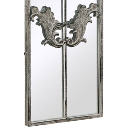Arcus Concrete Metal Framed Arched Wall Mirror - Concrete / 60cm - thumbnail 4