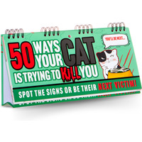 50 Ways Your Cat Is Trying To Kill You Flipbook - Green