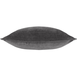 Heavy Chenille Piped Cushion - Charcoal / Polyester - thumbnail 2