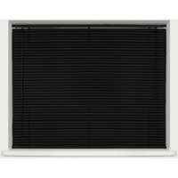 25mm Plastic Venetian Blind - Black / 105cm / 210cm - image 1