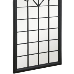 Somerley Garden Mirror - Black / 129cm - thumbnail 3