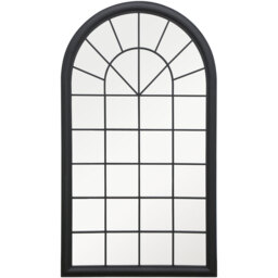 Somerley Garden Mirror - Black / 129cm - thumbnail 2