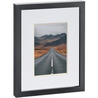 "Photo Frame with 4x6"" Mount - 8x10"" - Black - White" - thumbnail 1