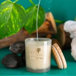 Pack of 3 Soy Wax Scented Candles - Green Pomelo & Passion Fruit - thumbnail 4