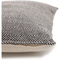 Classic Cushion Cover Herringbone Fine - Grey