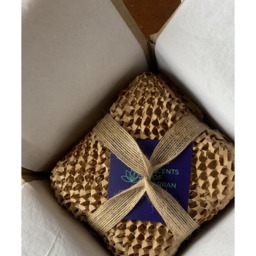 Hyacinth Scented Organic Wax Bowl Candle - White - thumbnail 2