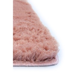 Super Soft Washable Shaggy Blush Area Rug - Pink / 67x180cm - thumbnail 5