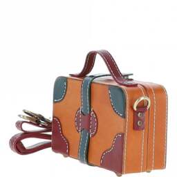 Ashwood Leather Trinket Box VIN 7 - Orange - thumbnail 4
