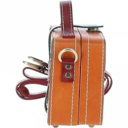 Ashwood Leather Trinket Box VIN 7 - Orange - thumbnail 3